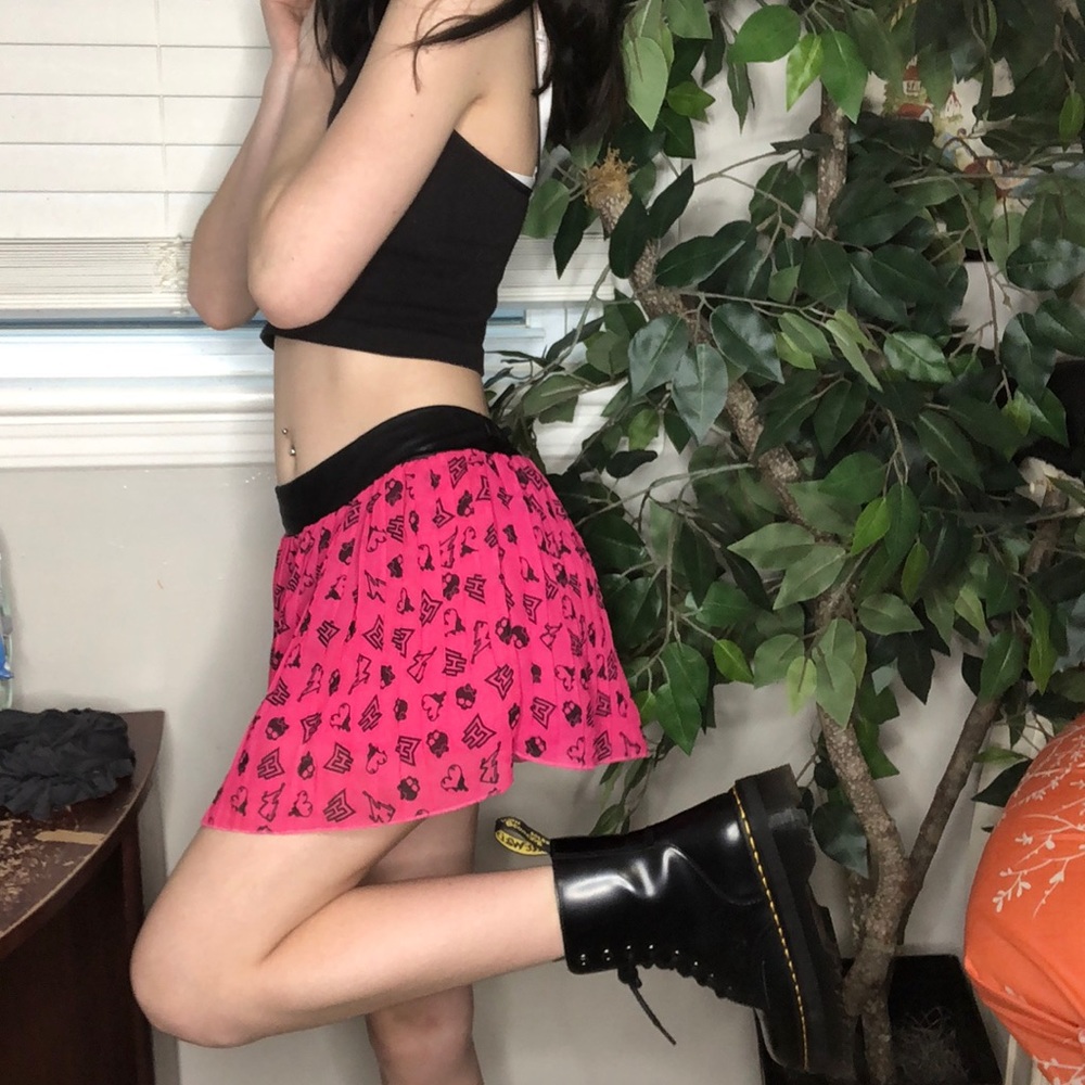 Hot pink monster high skirt